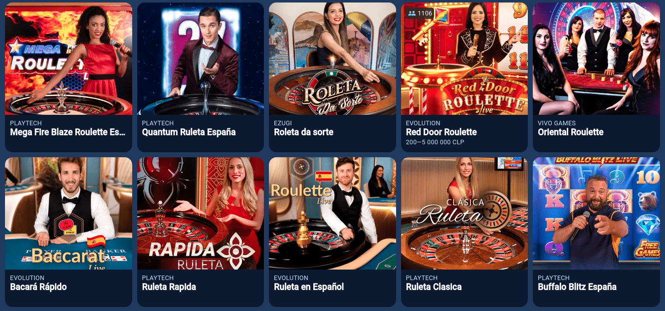 ruleta en vivo