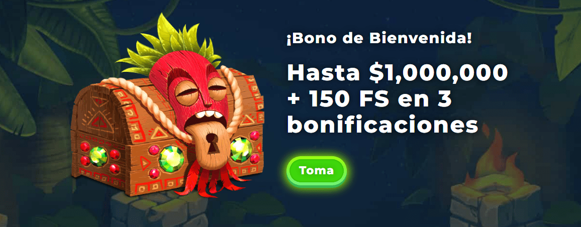 Bono de bienvenida Wazamba casino