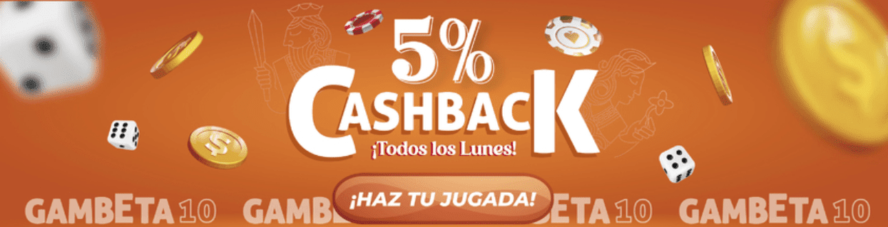 Gambeta10 con cashback