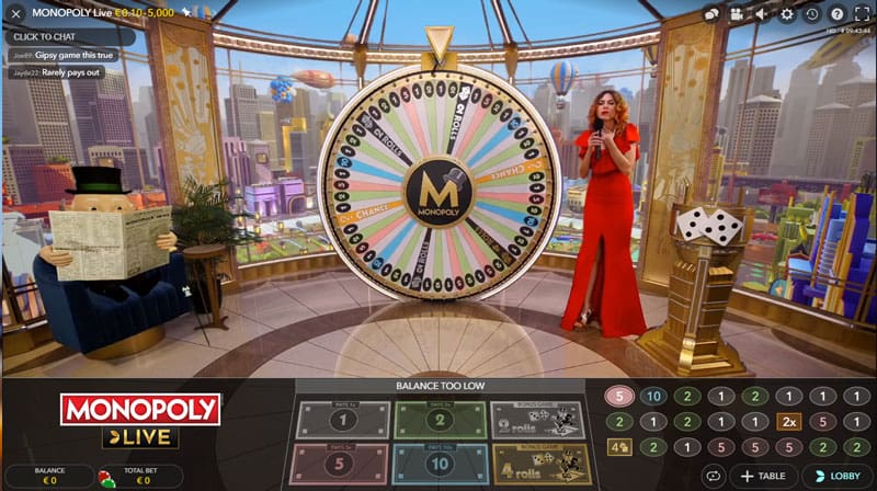 Jugar a Monopoly Live