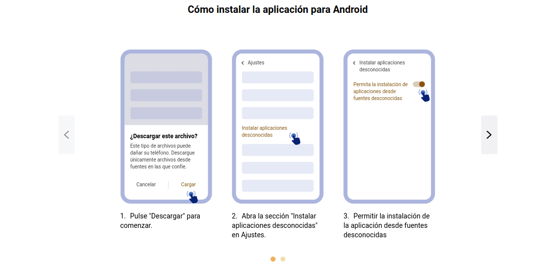Aplicacion en Sapphirebet